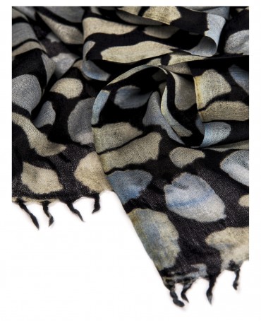 Палантин Женский W40-PIERRES/VERT.NOIR